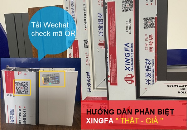 Giá cửa nhôm Xingfa chính hãng và Việt Nam